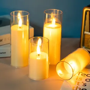 New Battery Operated LED Tea Lights Flameless Fing Candle