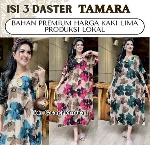 PAKET SUPER HEMAT DASTER JUMBO PAKET 3PCS LD 130 BAHAN RAYON ADEM DIPAKAI