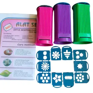 Cetakan Kue Nastar Gulung Semprit dan Akar Kelapa Terbaru - Kitchenware Plastik