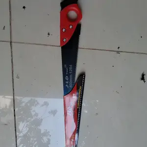 J.LD Gergaji Potong Kayu Super Tajam Hand Saw 12 Inch untuk Kayu, Plastik, dan Laminasi