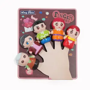 Bronsis - Mainan Finger Puppet Boneka Jari isi 5 PCS Puppet Tangan Boneka Tangan