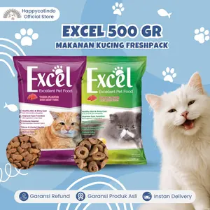 Makanan Kering Dry Cat Food EXCEL 500 GR Freshpack