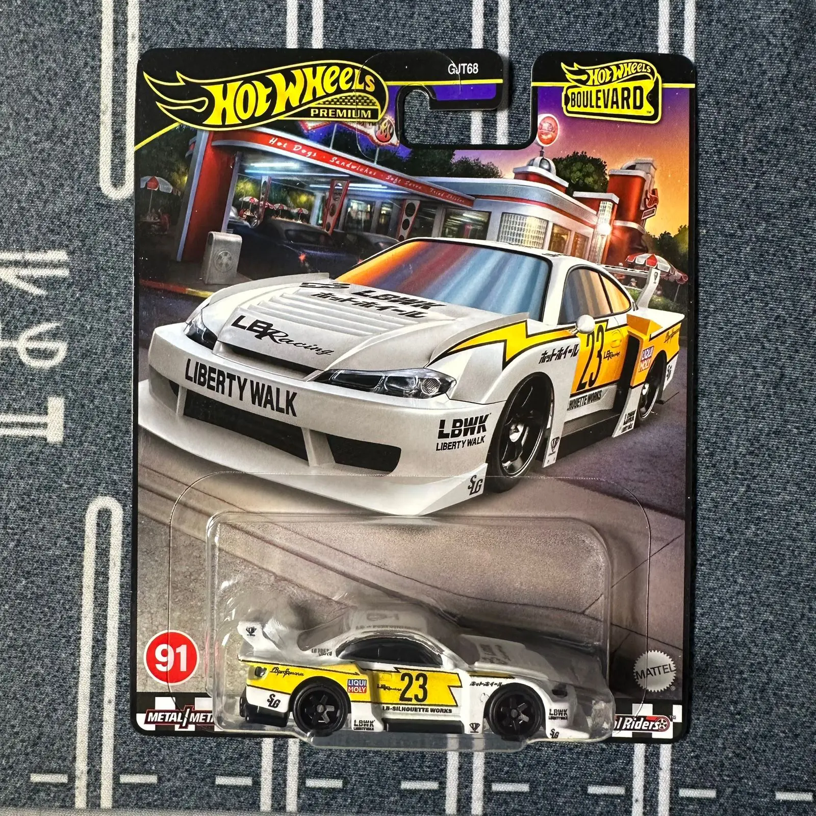 Hot Wheels Premium LBWK LB Super Silhouette Nissan Silvia (S15) Boulevard 2024