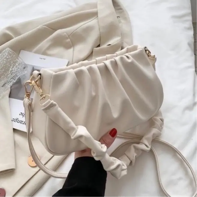 Delissa Collection - Tas Wanita Terbaru 2024  Aeline / Shoulder Bag Wanita Kekinian Polos Slingbag / Tas Selempang Wanita Kulit