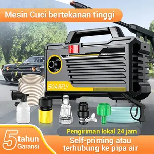 【24h shipping】SOARFLY  mesin cuci mobil tekanan tinggi Alat steam cuci motor & mobil Jet Cleaner High Pressure Washer Alat steam Cuci Mobil cuci motor tekanan