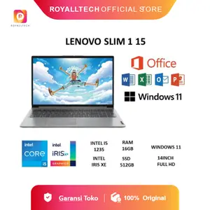 LENOVO IDEAPAD SLIM 1 15 I5 1235 16GB 512GB W11 OFFICE 15.6FHD