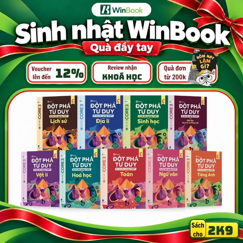 Bộ sách Đột phá tư duy kì thi tốt nghiệp THPT | WinBook