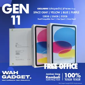 [Live] Apple iPad 11 (A16) 2025 Wifi Only 128GB 256GB 512GB Garansi Internasional Brand New Original