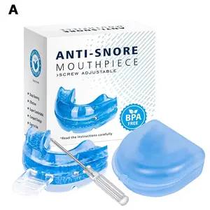 Adjustable Anti-Snoring Mouth Guard Anti Snoring Mouthpiece Sleeping Devices Bruxism Snoring Stopper Improve Sleep Mouthpiece