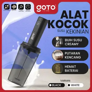 (Promo Terbatas) Goto [COD] Twist Milk Frother Pengaduk Minuman Susu Elektronik Pengocok Telur Multifungsi