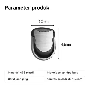 UP32 Ring Holder HP Anti Jatuh, Cincin Pegangan HP Portable dengan Dudukan Mobil untuk Semua Smartphone