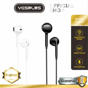 Headset/Handsfree YESPLUS YS-124 Harga Terjangkau Hifi Headset Kabel Earphone & Mic Bass Headphones