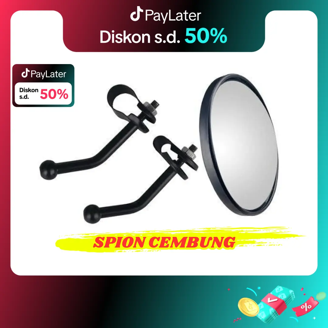 Kaca Spion Bulat Cembung Diameter 14,5cm Universal untuk truk mobil bus Aksesoris kendaraan Car truk dan pickup