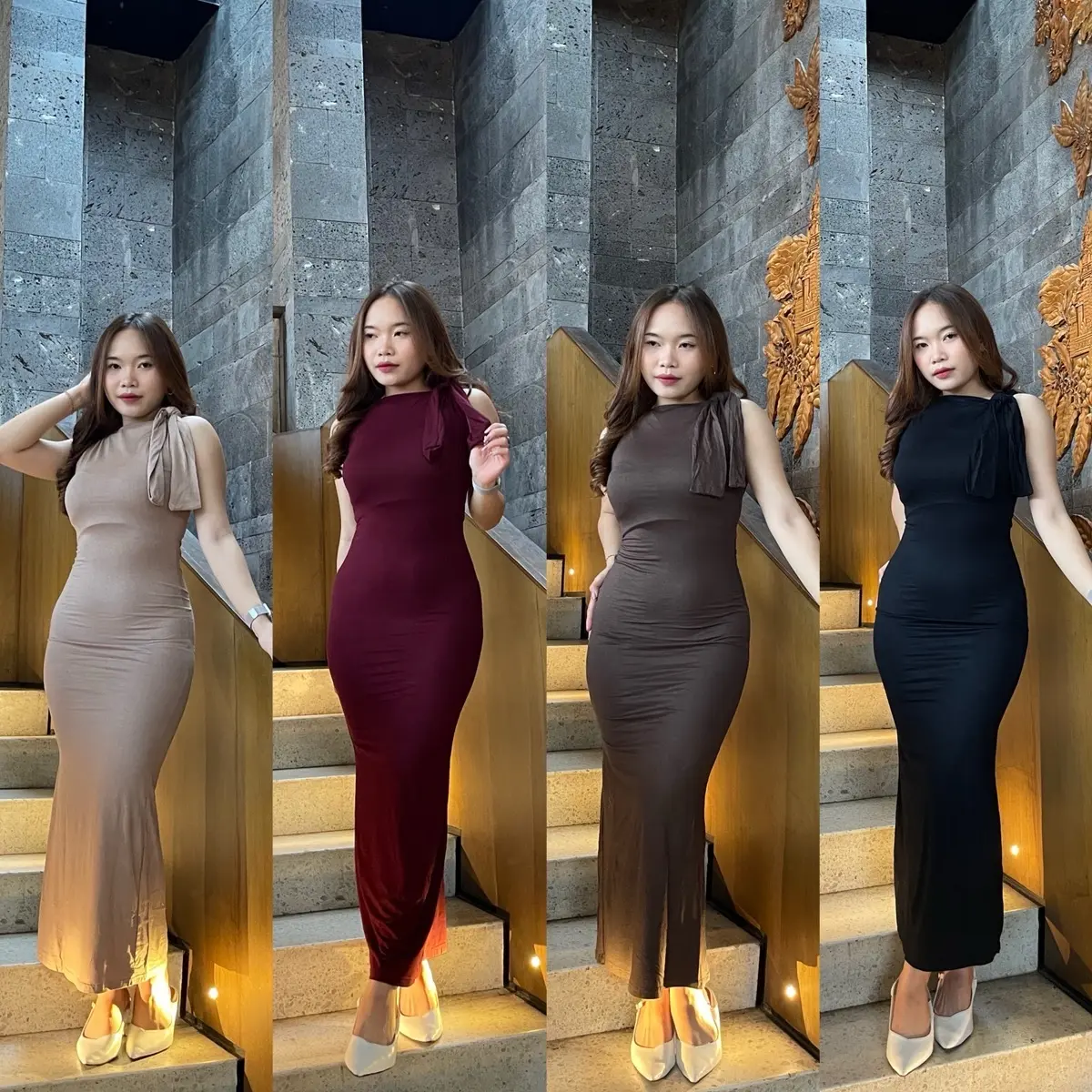LAURA DRES / DRES PANJANG/ BODYCON DRES