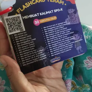 Membuat Kalimat Sederhana SPOK - Flashcard Terapi Kartu Wicara Speech Delay Autis ABK