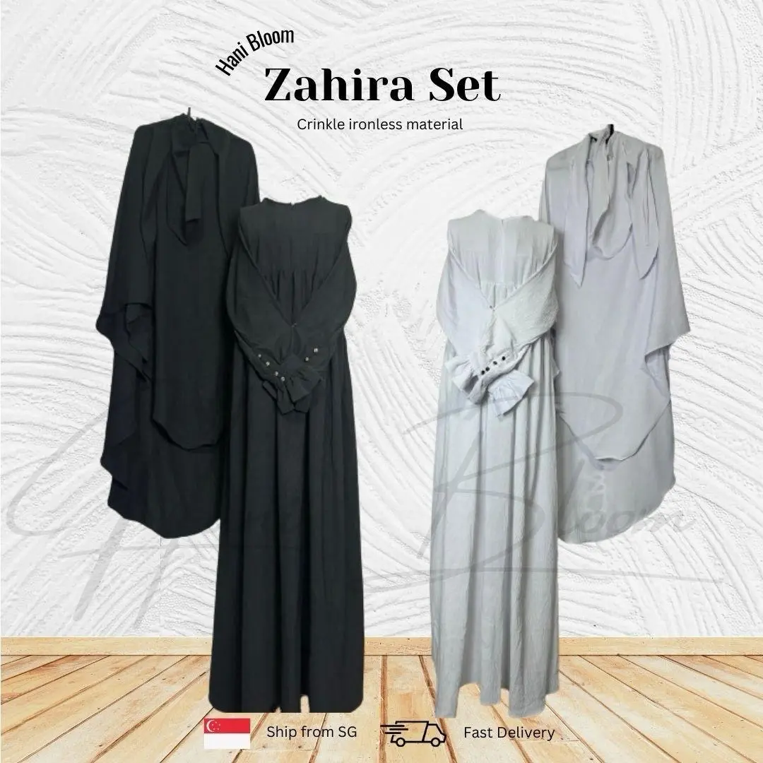 Zahira Set Comes with Khimar