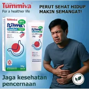Tummiva Herbal Asli Krim Formula Meredakan Ketidaknyamanan Area Perut Kembung