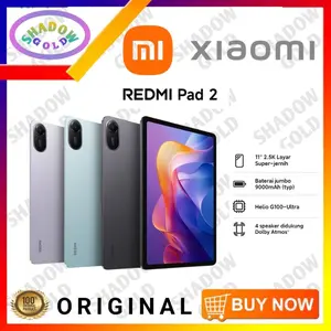 Xiaomi Redmi Pad 2 (4/128G) | 11" 2.5 Layar Super-jernih | Helio G100-Ultra