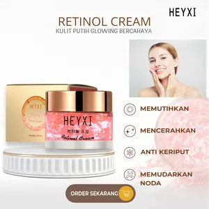 【BPOM】【HEYXl】【Kemasan Lama dan Kemasan Baru dikirim Secara Acak 】Retinol Cream/Glowing Cream Tone up Cream/Makeup isolation Cream /Mencerahkanwarna kulit【30g】Penggunaan siang hari/Mencerahkan kulit wajah