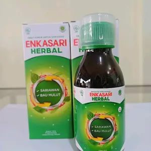 ENKASARI HERBAL Obat Kumur Untuk Sariawan 120Ml - Solusi Alami Untuk Sariawan dan Bau Mulut
