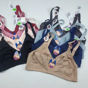 ORIGINAL Bra BH JUMBO Tanpa Busa tipis Tanpa Kawat Renda / TANPA BUSA / GUINI  Art 500 IMPORT Wanita Lembut  bahan tebal  Nyaman dipakai