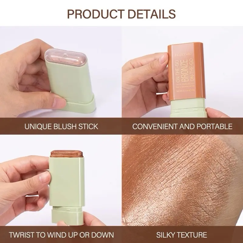 Highlighter Stick My Sunday - Stick Unik, Portabel dan Mudah Digunakan dengan Tekstur Lembut