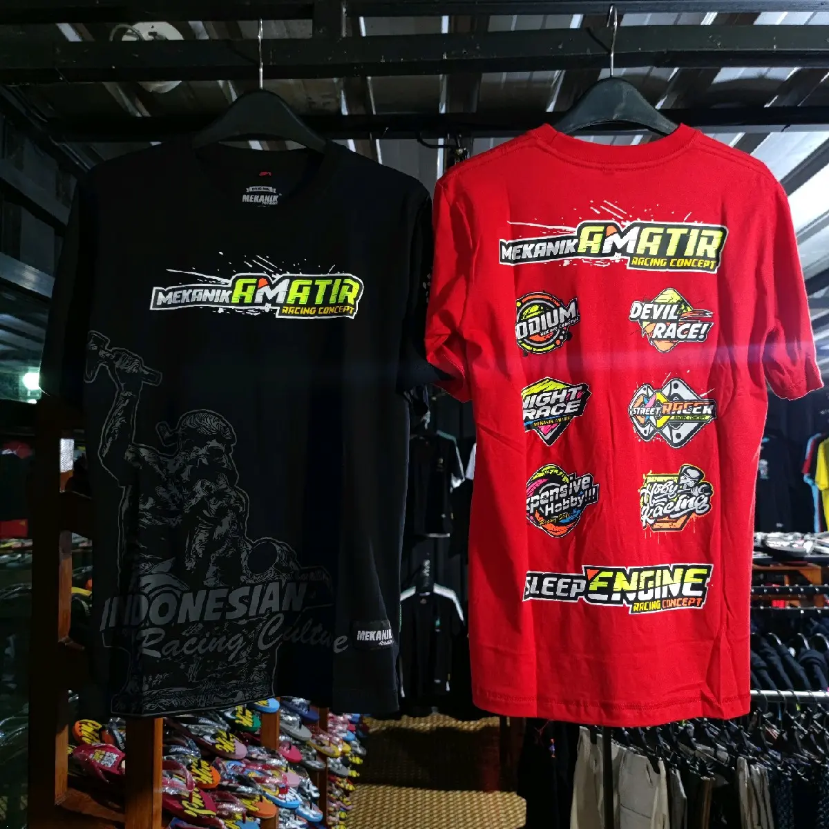 KAOS RACING MEKANIK AMATIR FULL SPONSOR| DKRSTORE