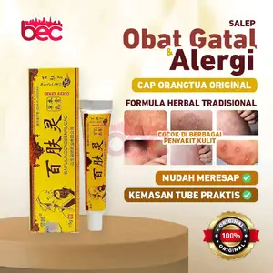 Salep/Crem Gatal Tradisional China Cap Orang Tua untuk Psiorasis, Eksim, Jamur, Kurap, dan Alergi Kulit