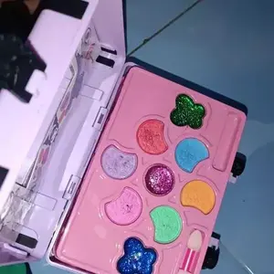 Mainan Kosmetik Kecantikan Anak Kasus Peralatan Kotak Make Up Set untuk Gadis Ulang Tahun Hadiah Set Riasan Mainan Anak Makeup Tas Mainanpretend plays make up kit set /Mainan make up anak perempuan