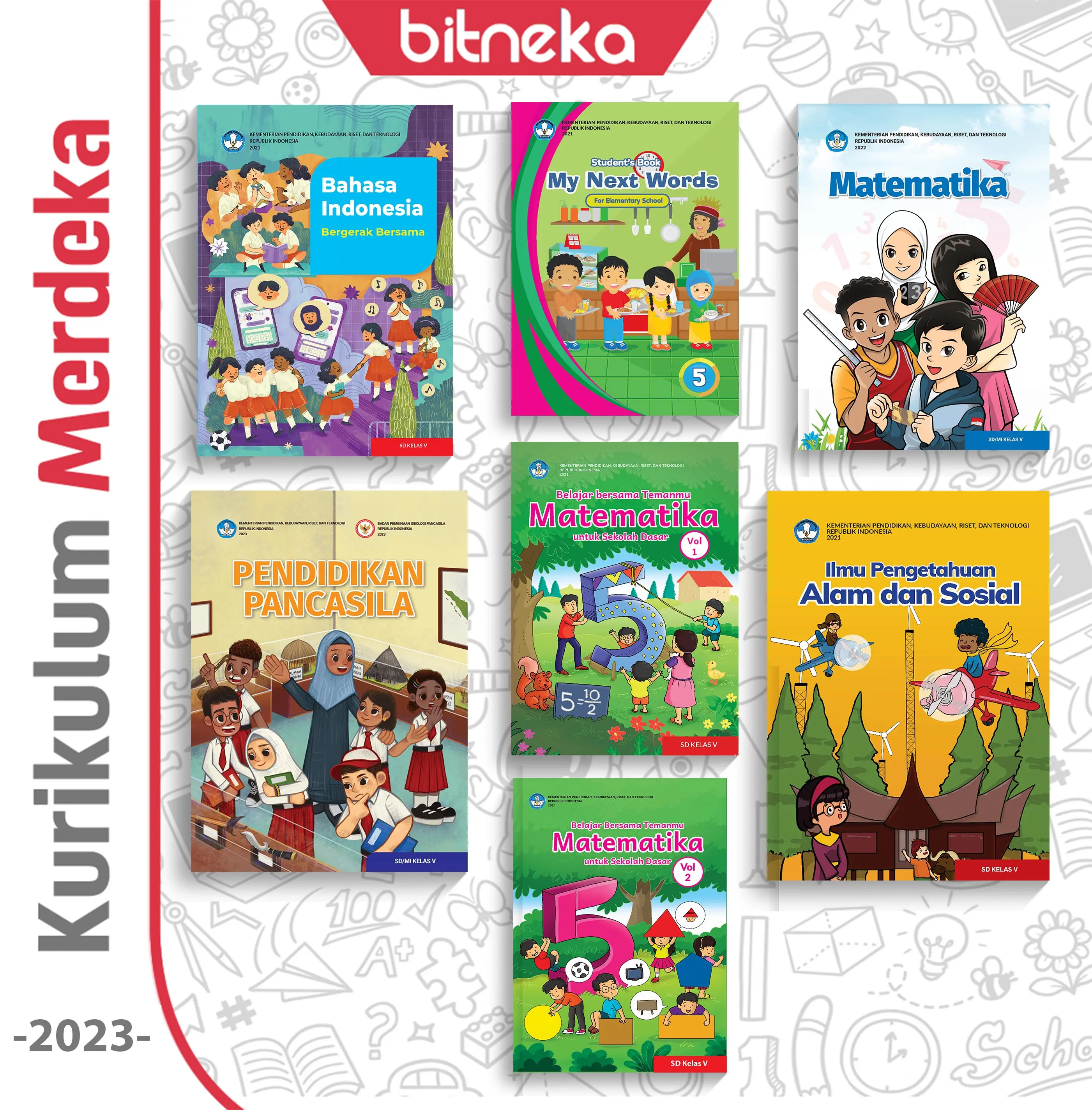 Buku Siswa SD/MI Kelas 5 K-Merdeka (KEMDIKBUD)
