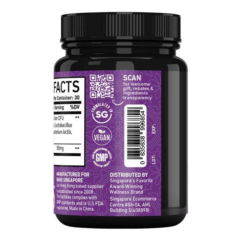Prebiotic with Probiotic [15 Billion CFU w/ WecPro Technology] - Supports Gut Health, Healthy Aging and Immunity prebiotics prebiotics Vitamin Supplement Dietary Fitness