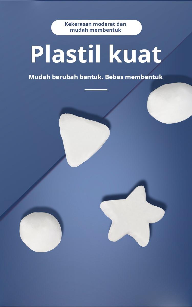 【Beli 1 Gratis 1】Dempul Penyegel Lubang AC, Putih Murni yang Ditingkatkan, Tahan Suhu Tinggi, Penyegelan dan Perbaikan Kebocoran, Tahan Air dan Api