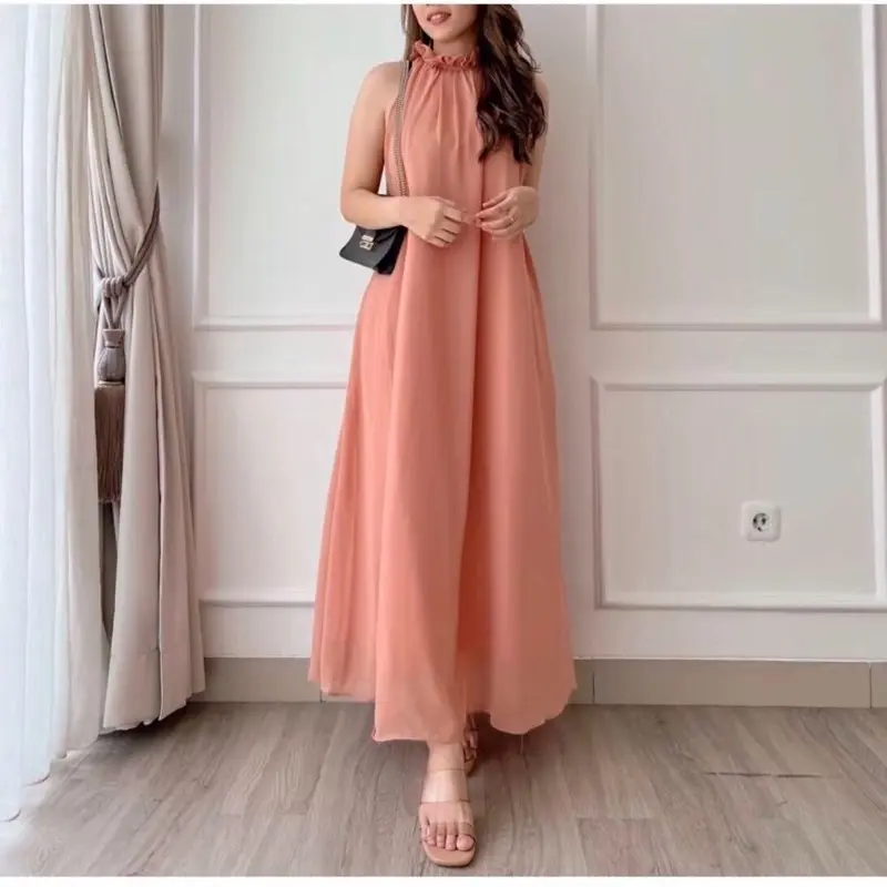 (READY JUMBO) MIRANDA DRESS -Bhn cerutti babydoll-Gaun Pesta - Prewed Bridesmaid Polos Panjang