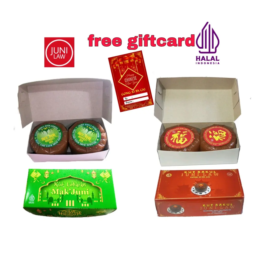 Hampers 500gr Kue Keranjang Juni Law Mak Juni