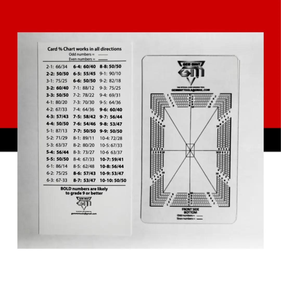 GEM MINT Grading / Centering Tool