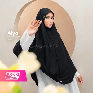 Arafa Hijab - Khimar Alya | Jilbab Instan Terbaru Kekinian Ramadhan 2026 Bergo Kaos Premium Kerudung Non Pet | ALY