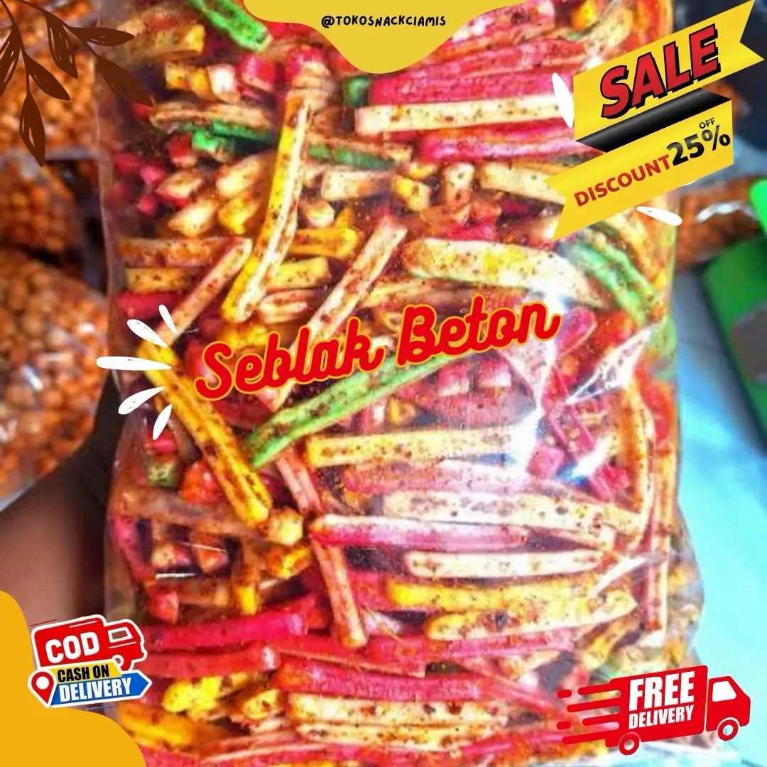1 Kg SEBLAK BETON PEDAS Viral