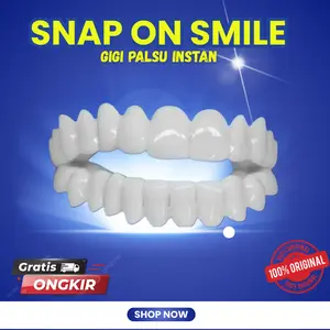 1 Set Snap On Smile Perawatan Gigi 1 / pasta gigi nu smile dari hwi jaminan original