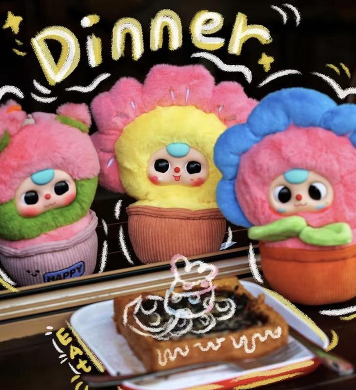 Babythree A Small flower Plush Toys