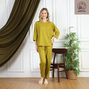 SETELAN KNIT HARGA SATUAN Model STANDAR SAMA PANJANG BUKAN PINGUIN