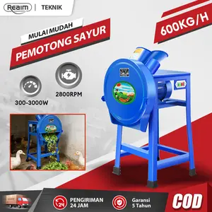 Mesin Pencacah Rumput Daun Pakan Ternak Original/Mesin Cacah rumput(di lengkapi dg 4 mata pisau)