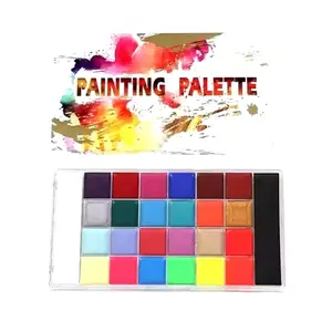 26 Color Body Face Painting Oil Make up set Palette Safe For Kids Cat Wajah Painting Wajah Body Cosmetic