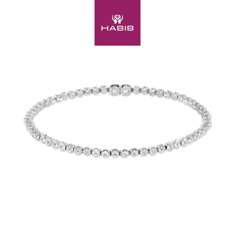 925 Silver Bracelet (Yellow / Rose / White / Grey) 003