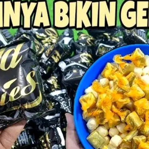 30 pcs ciki hadiah gold aries kemasan 12gr