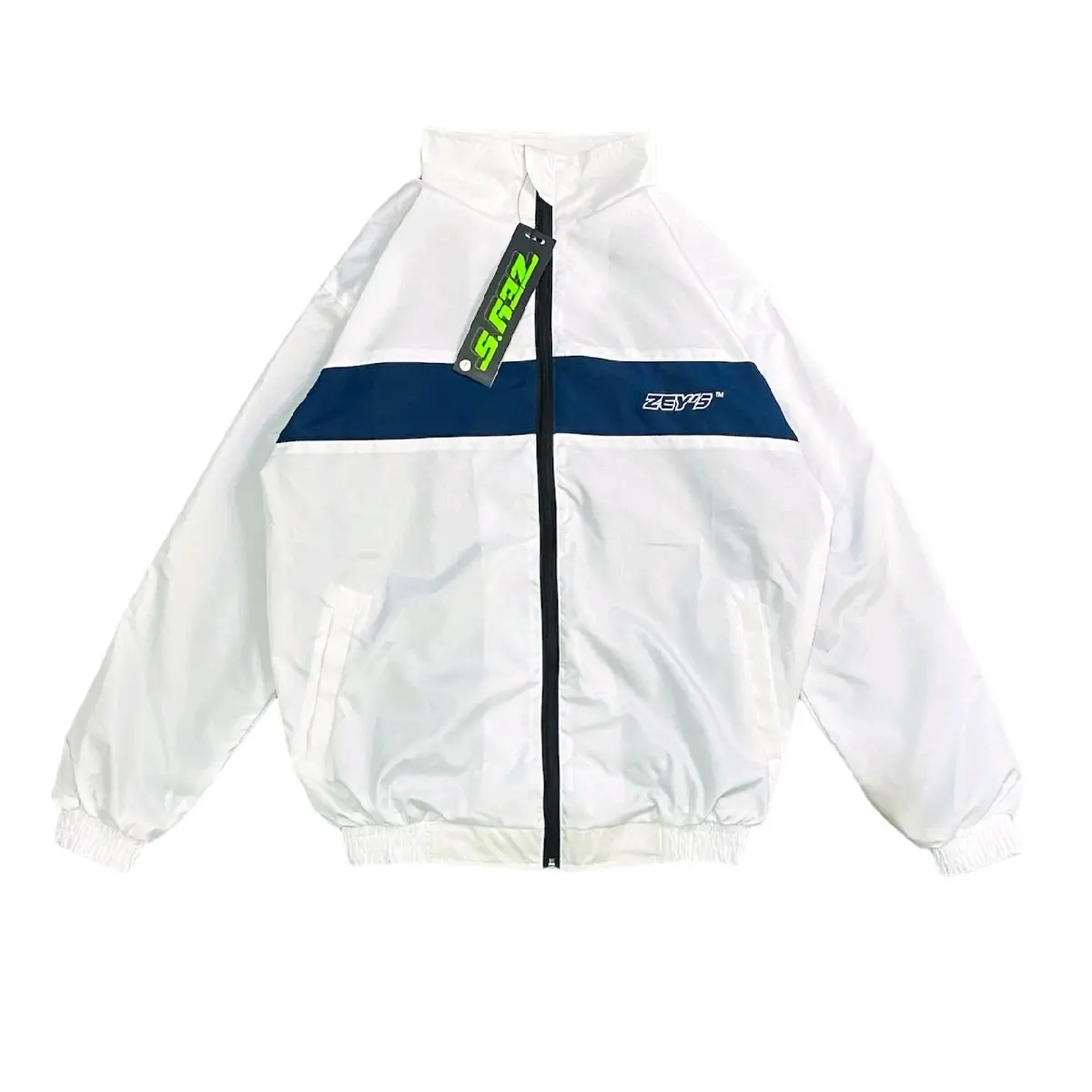 ZEY'S Jaket Tracktop Parasut Pria Wanita Jaket Tracksuite Windbreaker Jaket Running Sport Distro Pakaian Size XXL Olahraga