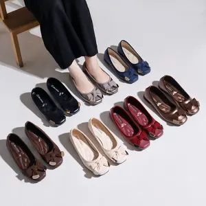 Bellazora-flat shoes wanita -flat shoes elegant style-sepatu flatshoes cantik/flat shoes wanita elegan/sepatu flatshoes wanita korea Elegant Hitam Kerja elsa 01 sepatu hitam wanita kerja Perempuan