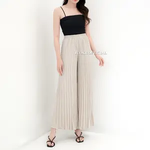 Celana Kulot Plisket Mayung / Kulot Mayung / Plisket Mayung / Pleated Culotte Pants / Pleated Pants