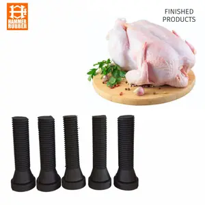 HAMMER RUBBER Paket hemat isi 30 Karet Hitam Cabut Bulu Ayam Mesin Pencabut Bulu Ayam Kitchenware