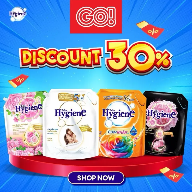 Hygiene - Nước Xả Vải Quần Áo Lưu Hương Bền Lâu - Thương Hiệu Đến Từ Thái Lan dryer sheet