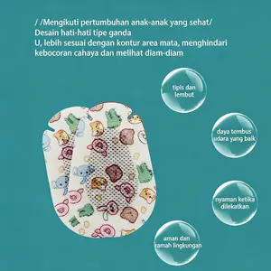 20pcs Lazy Eyes Patch Penutup Mata Malas Anak OpticludeOrthoptic Eye Patch Terapi Mata Anak